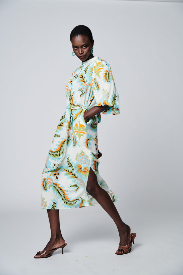 Herzens - Silk Print Dress