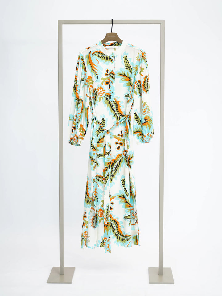 Herzens - Silk Print Dress