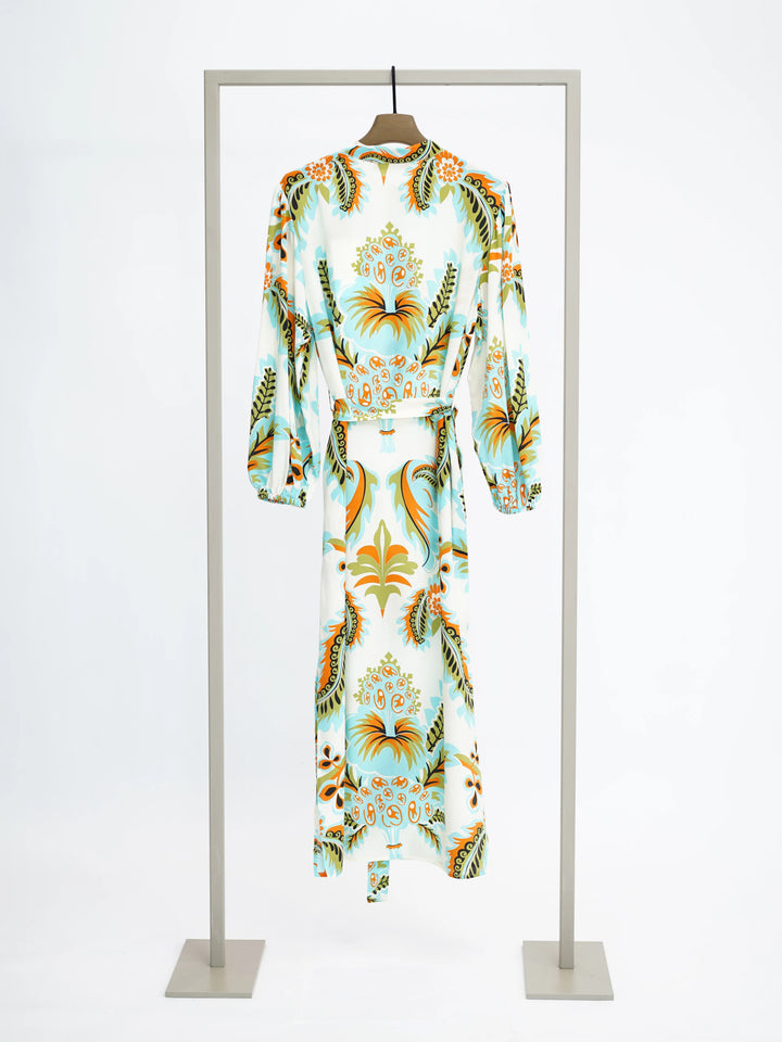 Herzens - Silk Print Dress
