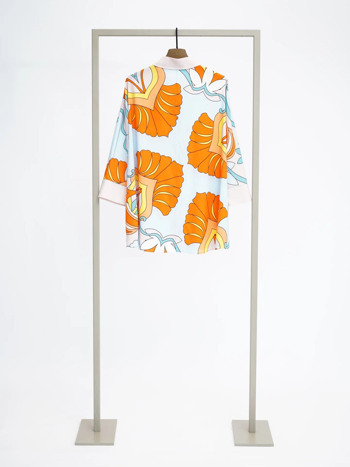 Herzens - Statement Print Blouse