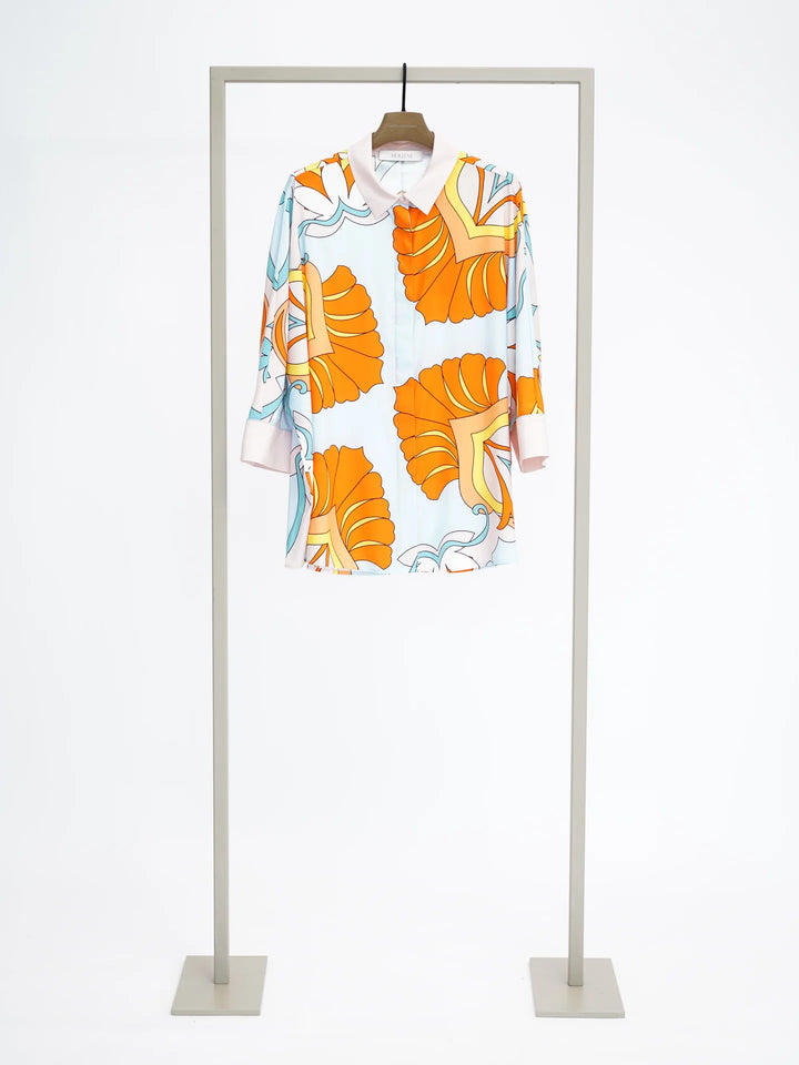 Herzens - Statement Print Blouse