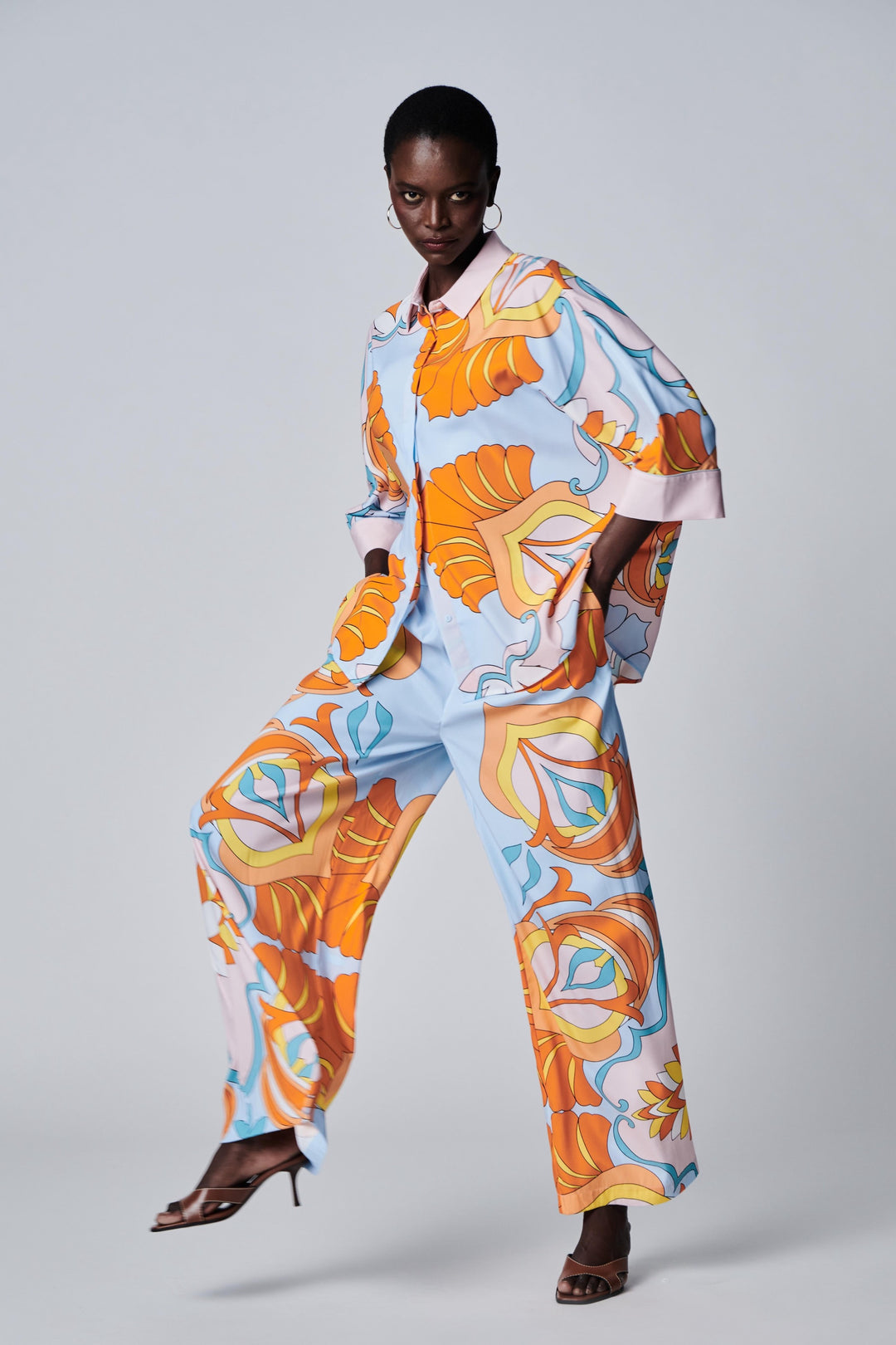 Herzens - Statement Print Blouse