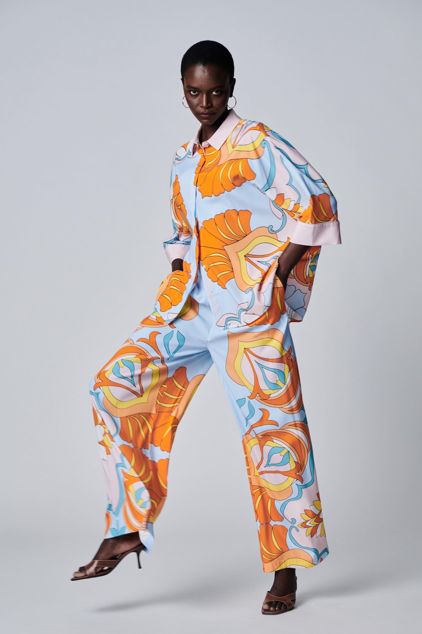 Herzens - Statement Print Blouse