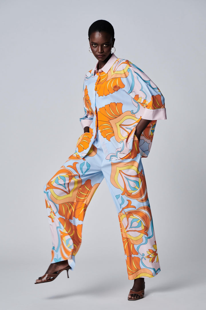 Herzens - Statement Print Blouse
