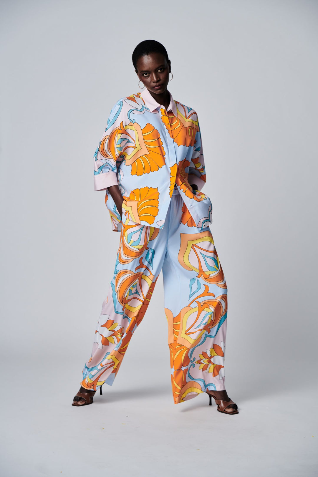 Herzens - Statement Print Blouse