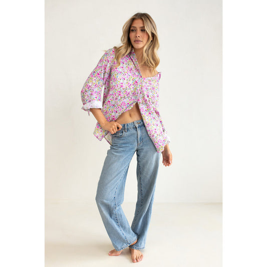 Hut - Boyfriend Shirt Afternoon Tea