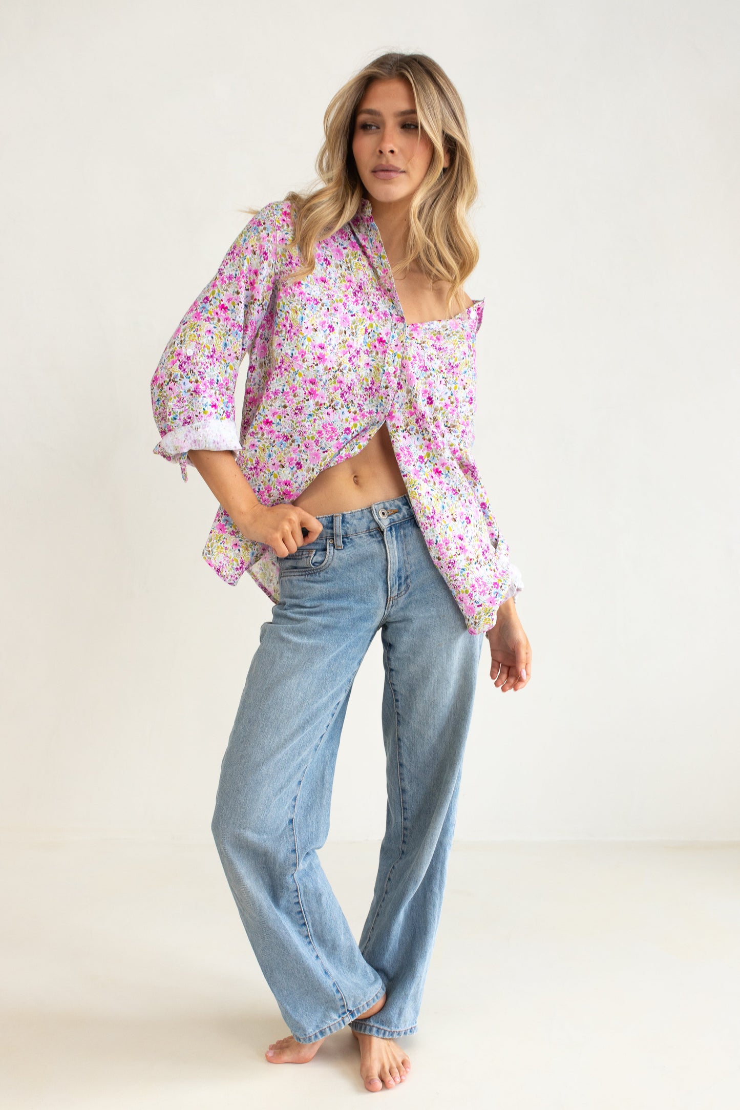 Hut - Boyfriend Shirt Afternoon Tea