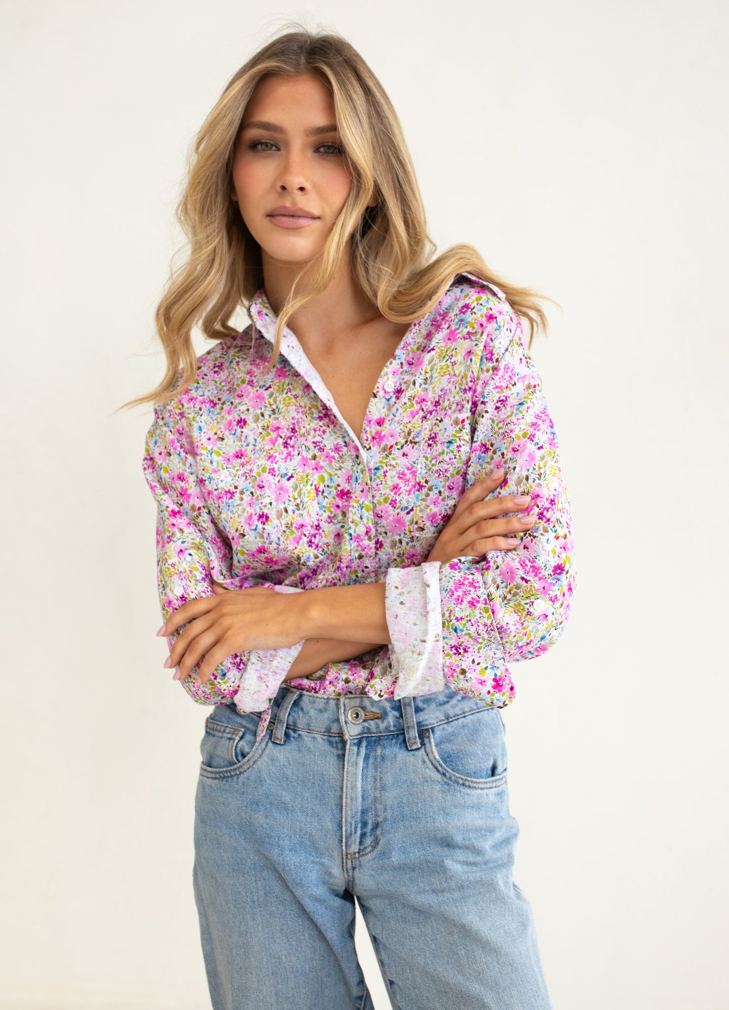 Hut - Boyfriend Shirt Afternoon Tea