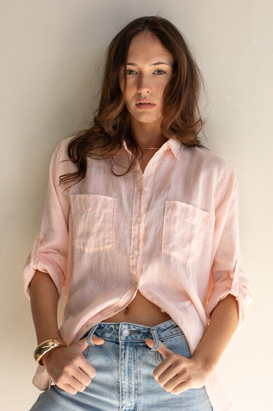 Hut - Boyfriend Shirt Marshmallow