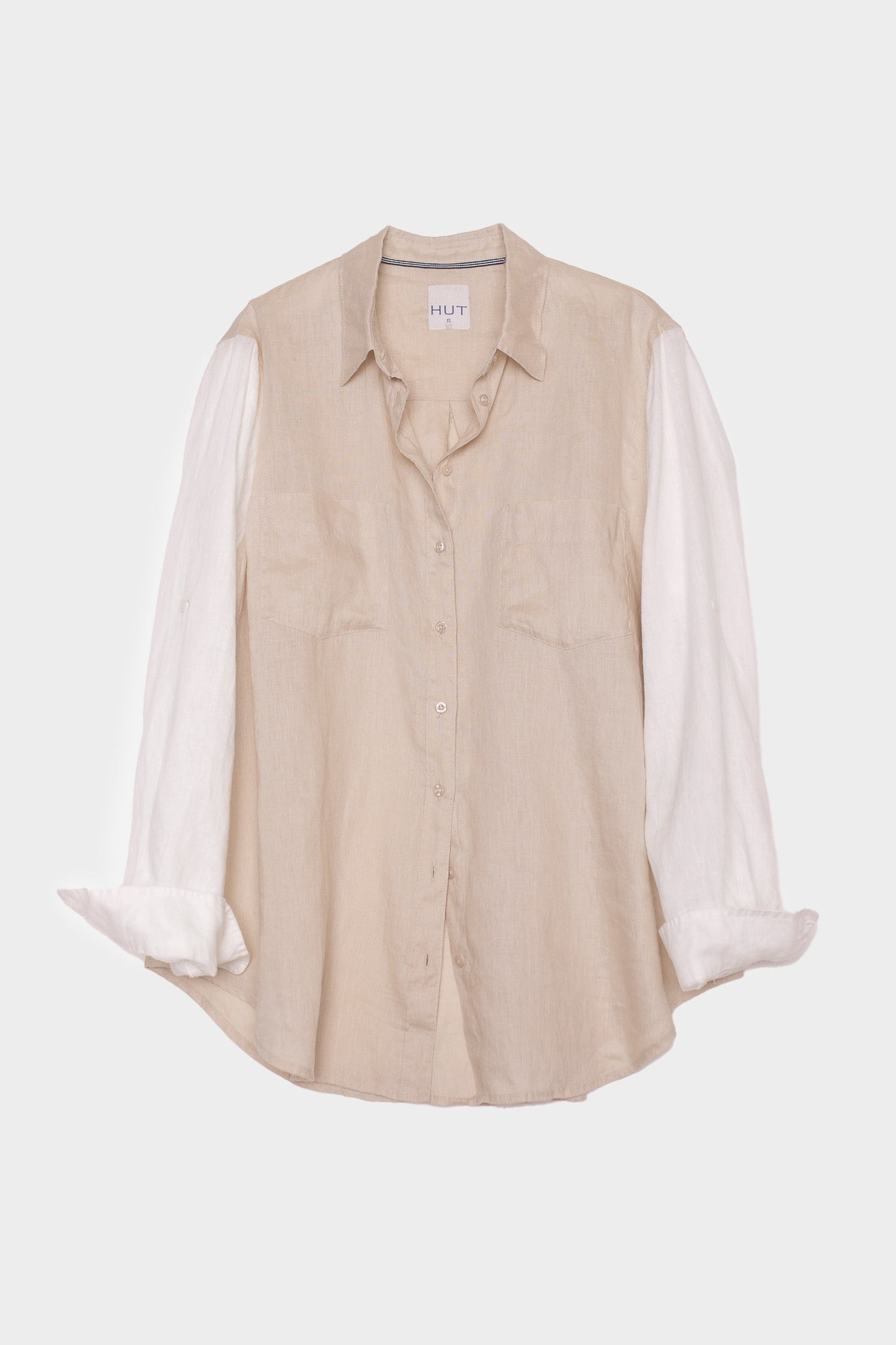Hut - Boyfriend Shirt Sandy Splash
