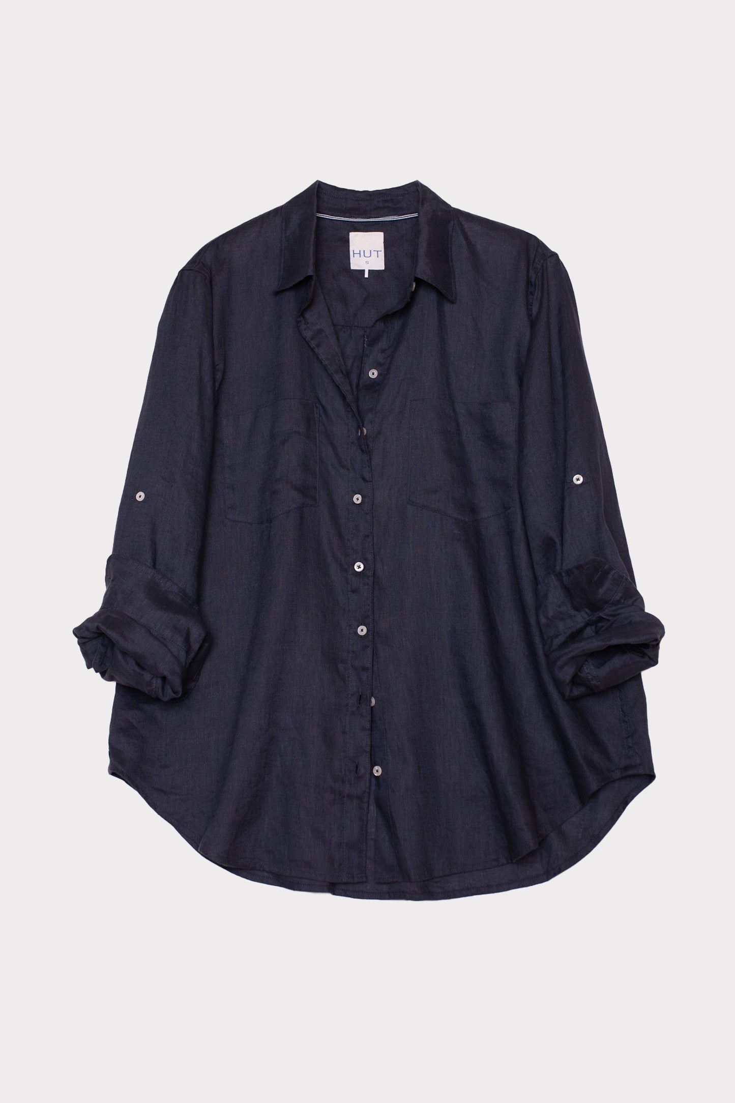 Hut - Boyfriend Shirt Storm Cloud
