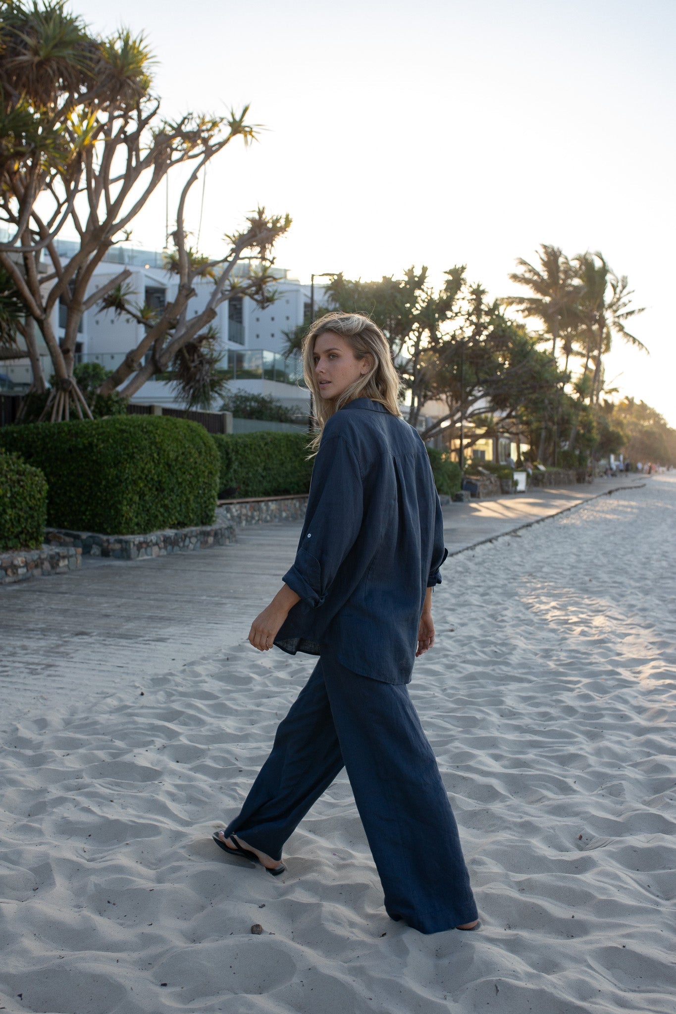 Hut - Boyfriend Shirt Storm Cloud