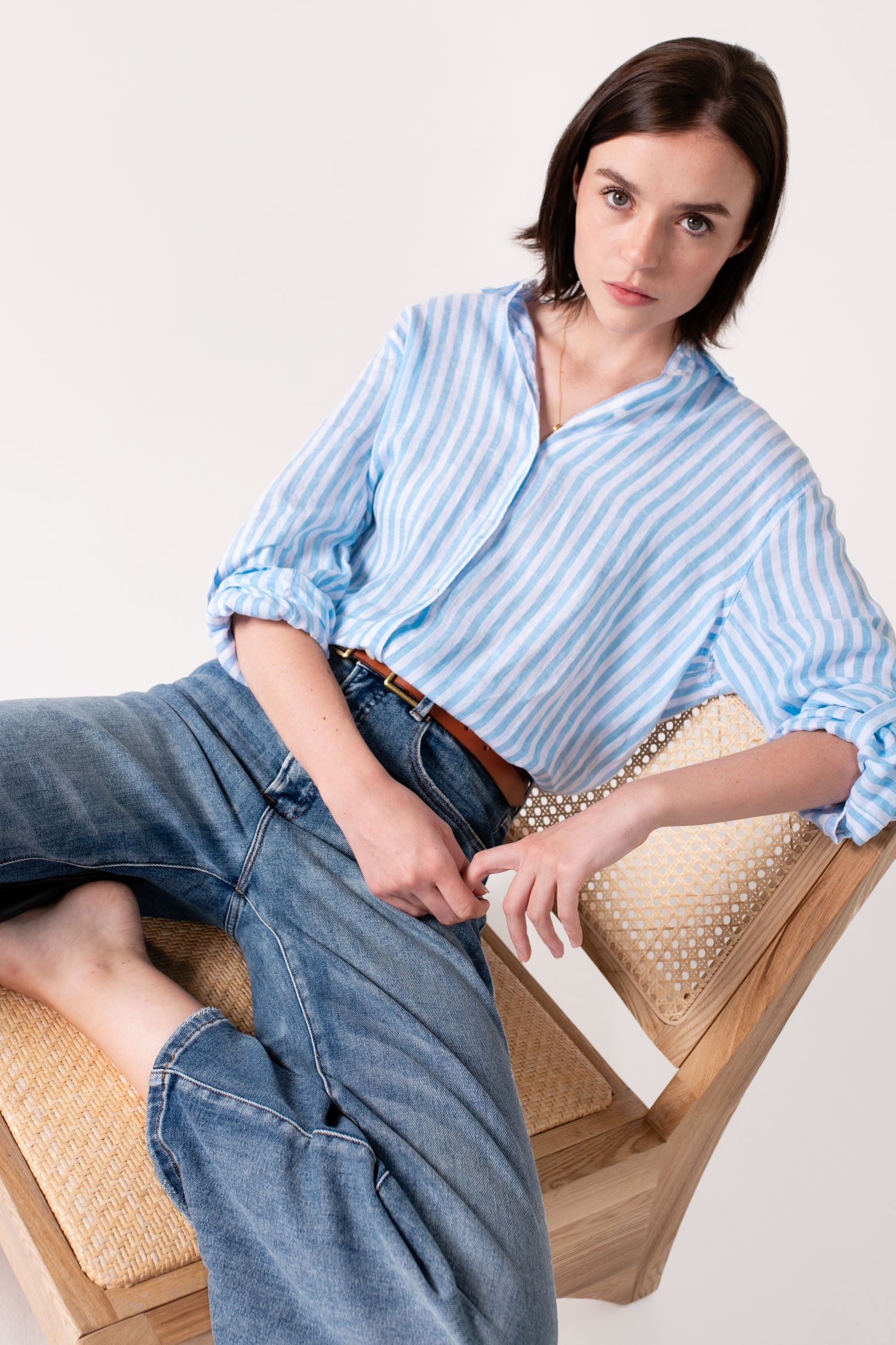 Hut - Boyfriend Shirt Stripe