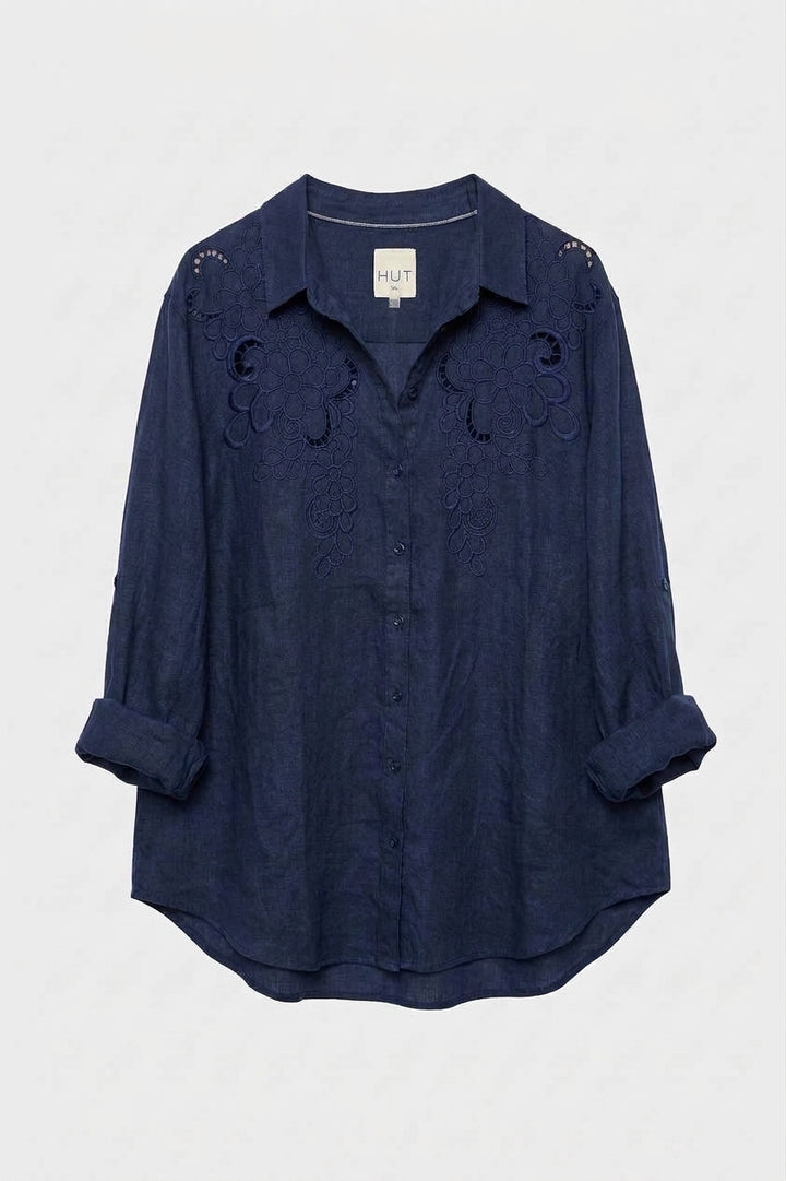 Hut - Summer in  Biarritz Boyfriend Shirt