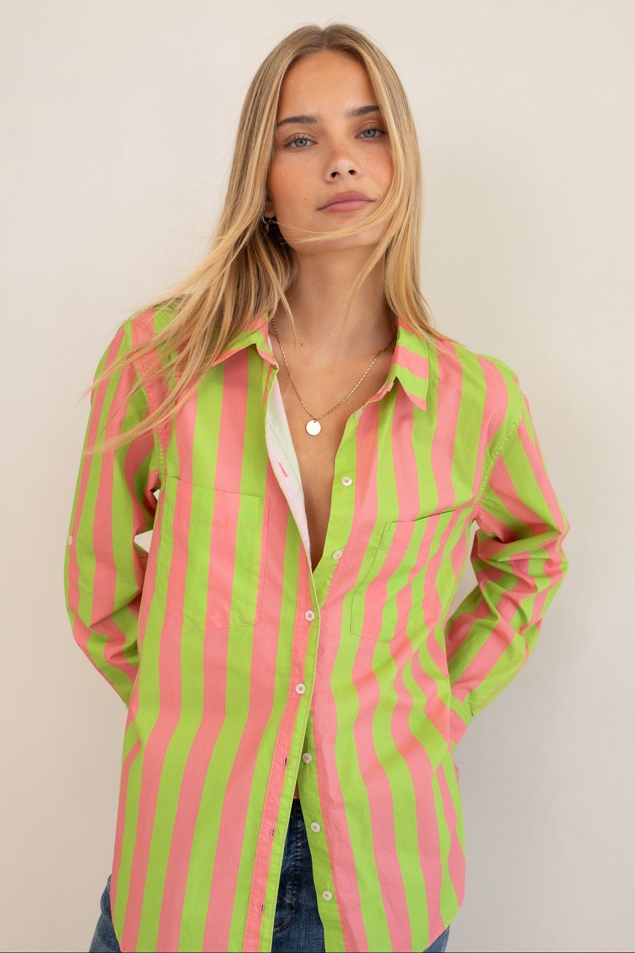 Hut - Sugar Crush Cotton Poplin Shirt