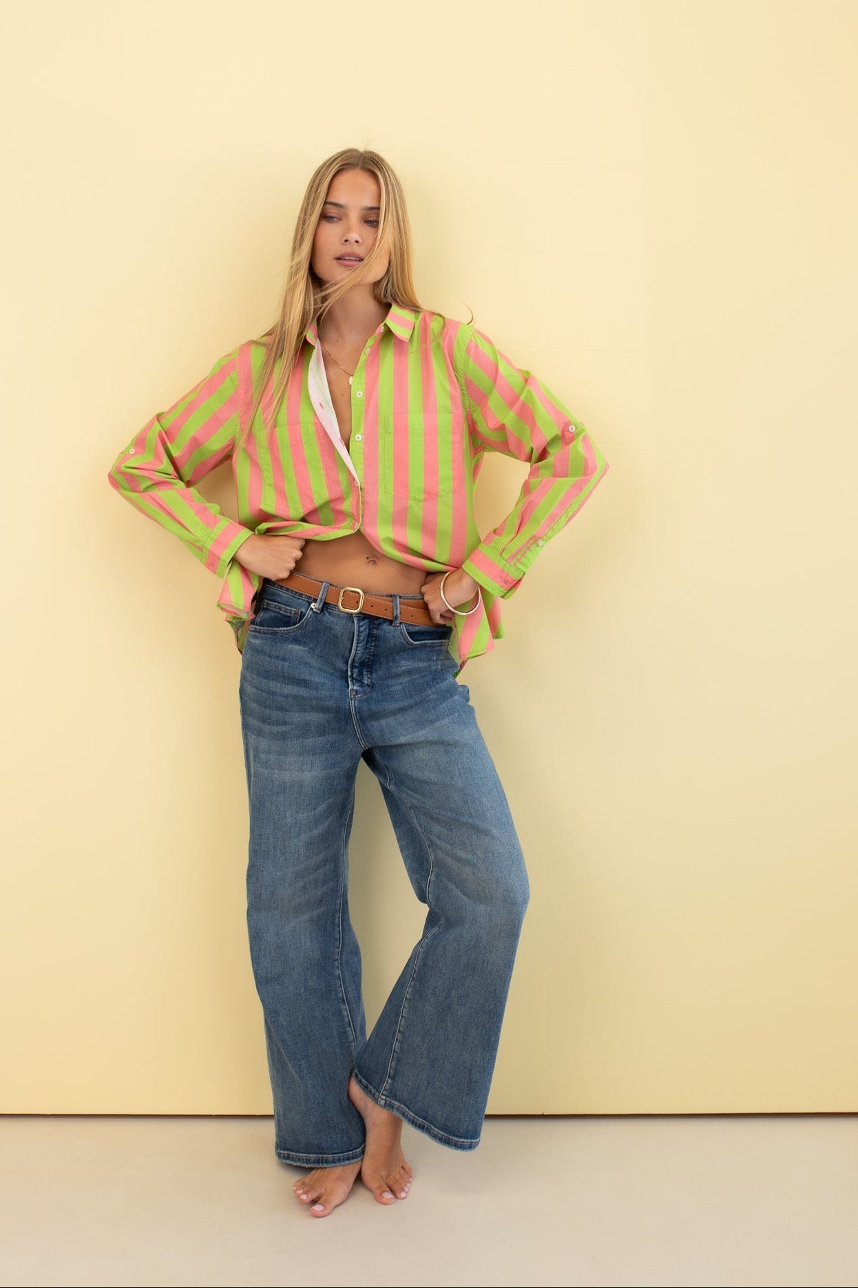 Hut - Sugar Crush Cotton Poplin Shirt
