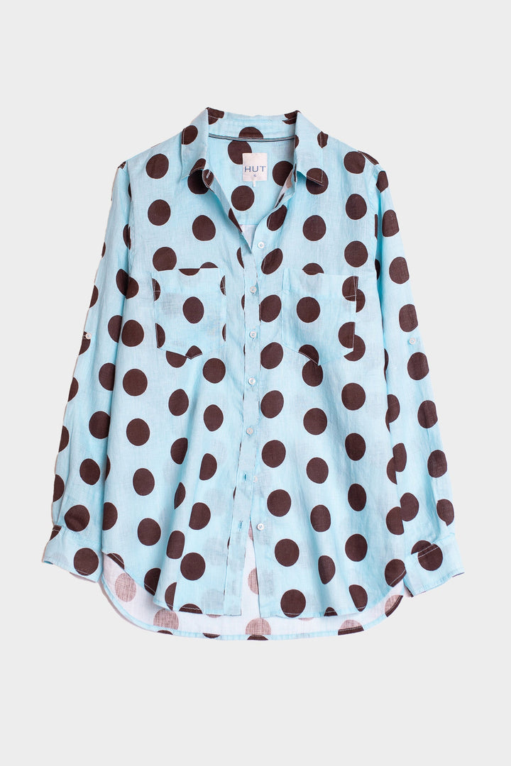 Hut - Summer Brunch Boyfriend Shirt