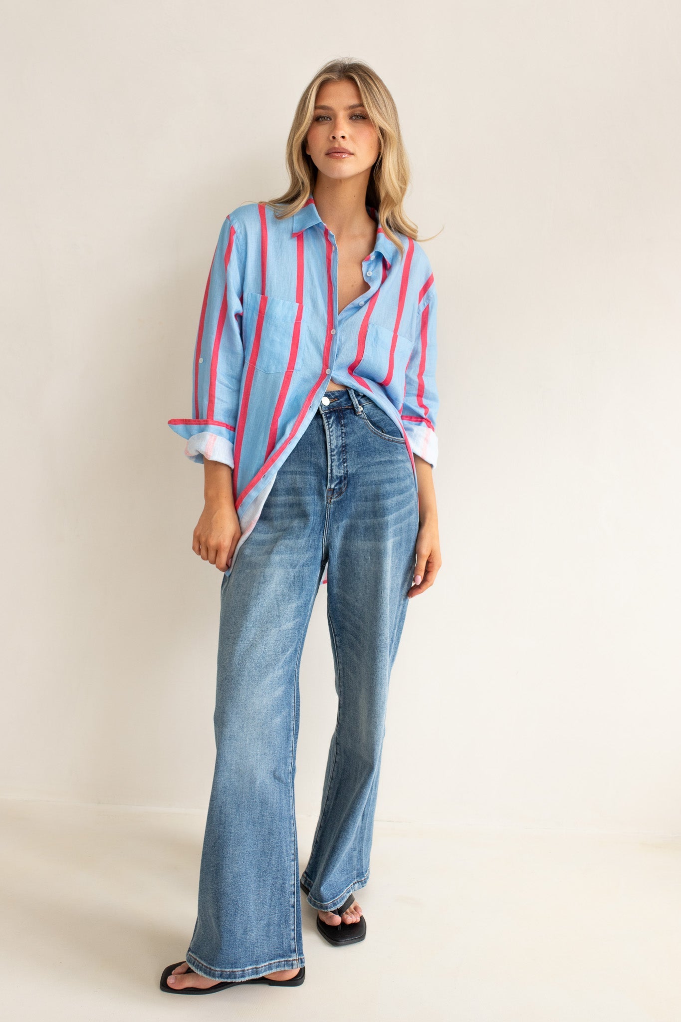 Hut - Summer Starts Here Boyfriend Shirt