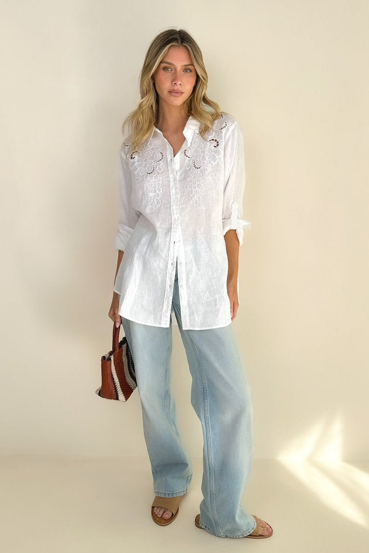 Hut - Summer in  Biarritz Boyfriend Shirt