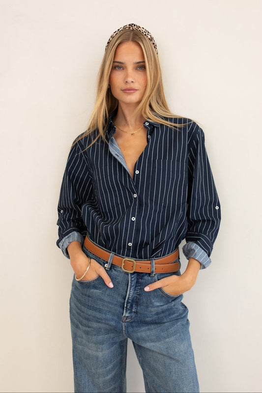 Hut - You Suit Me Cotton Poplin Shirt