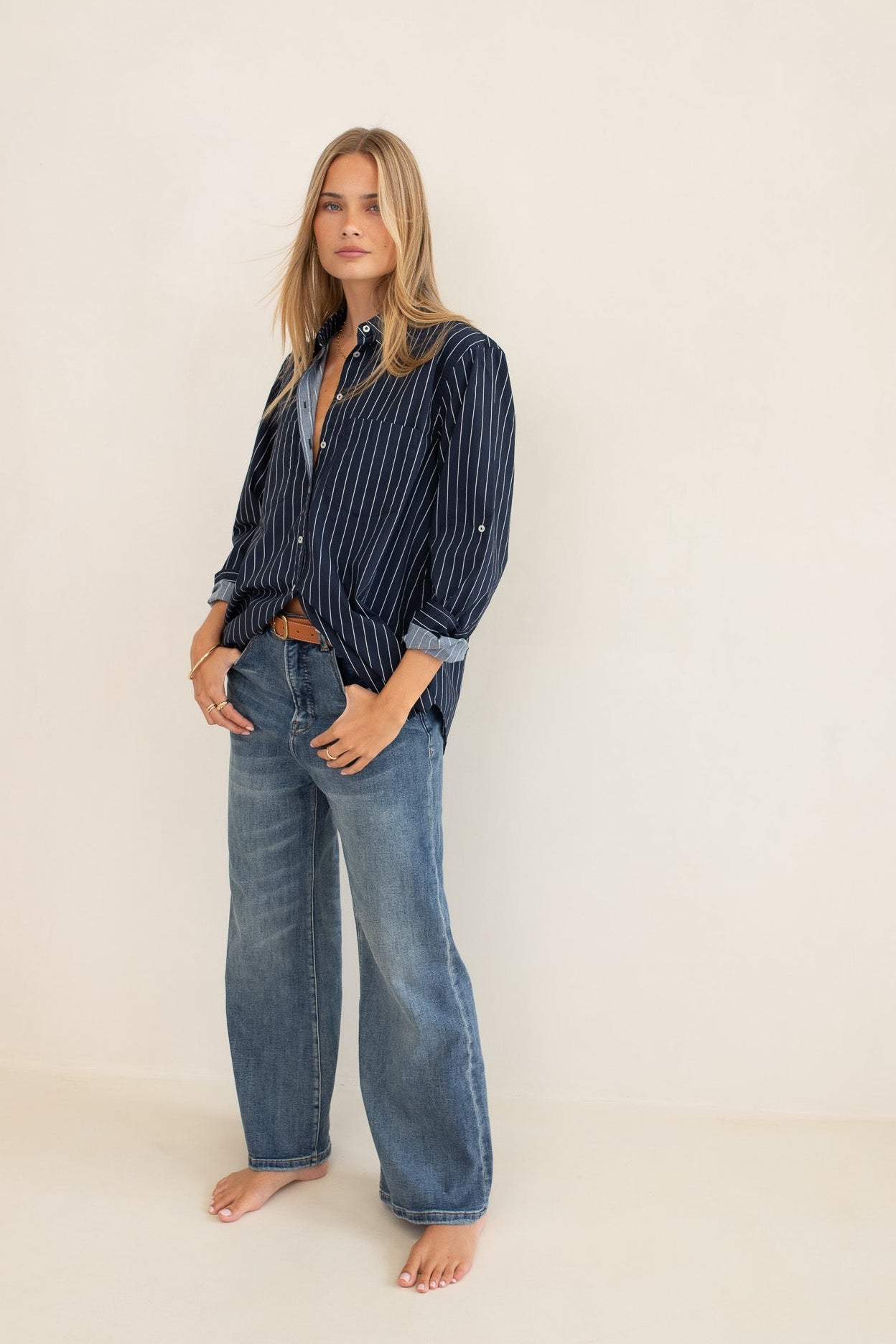 Hut - You Suit Me Cotton Poplin Shirt