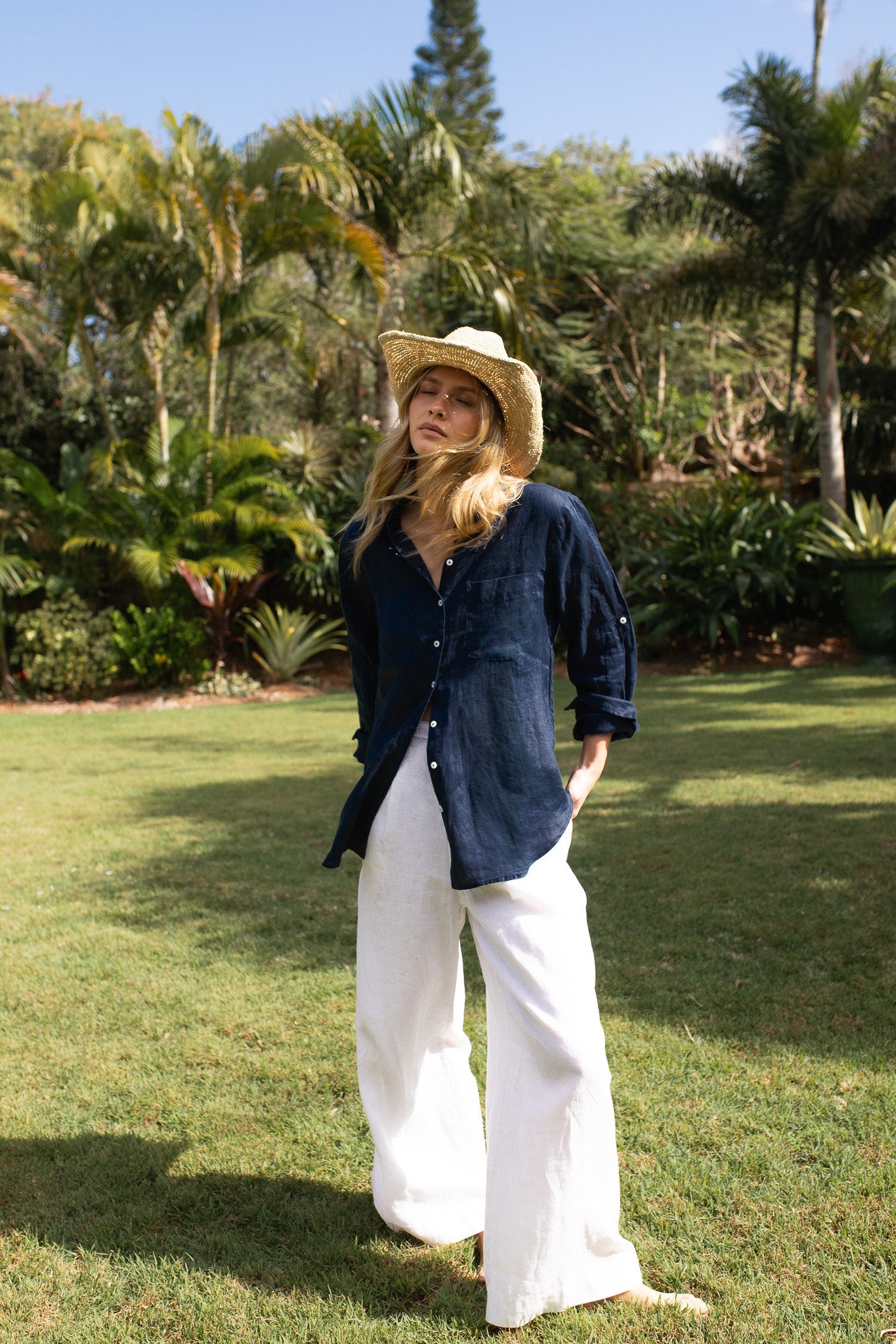Hut - Boyfriend Shirt Forever Navy
