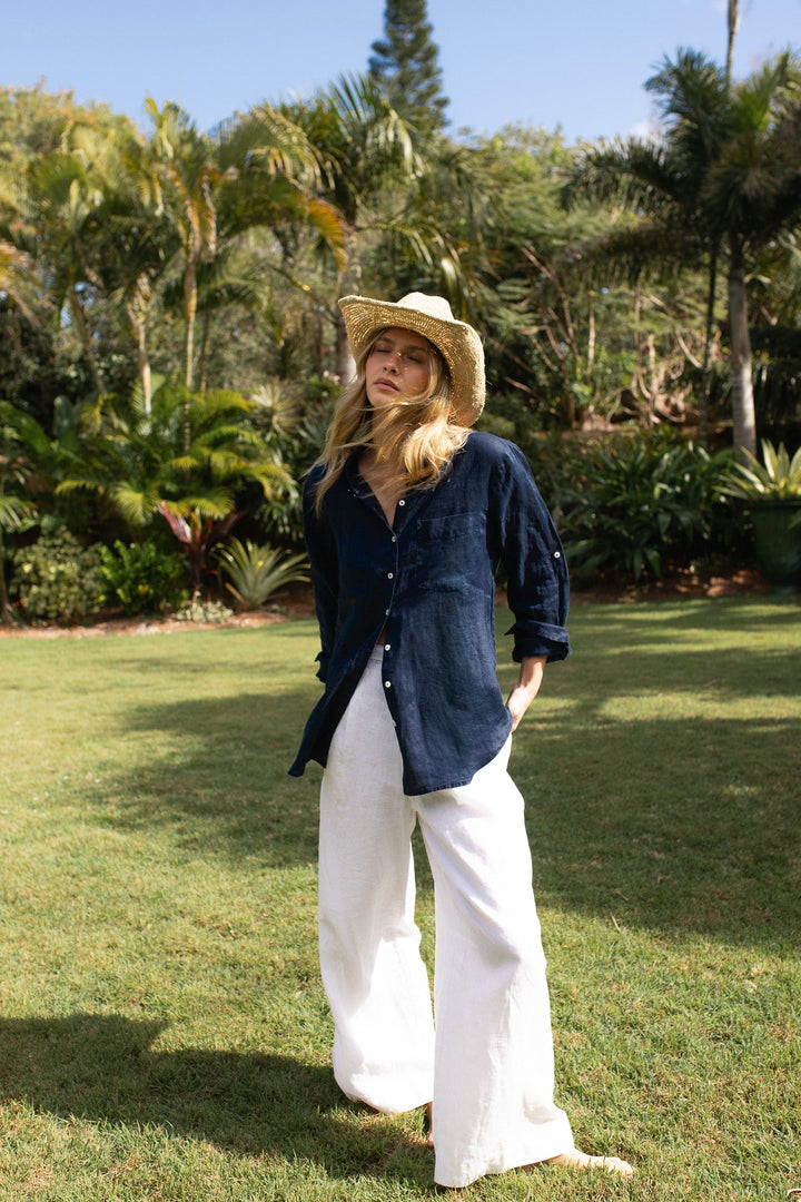 Hut - Boyfriend Shirt Forever Navy