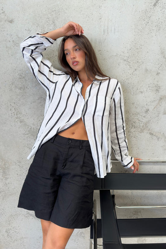 Hut - Boyfriend Shirt City Nights