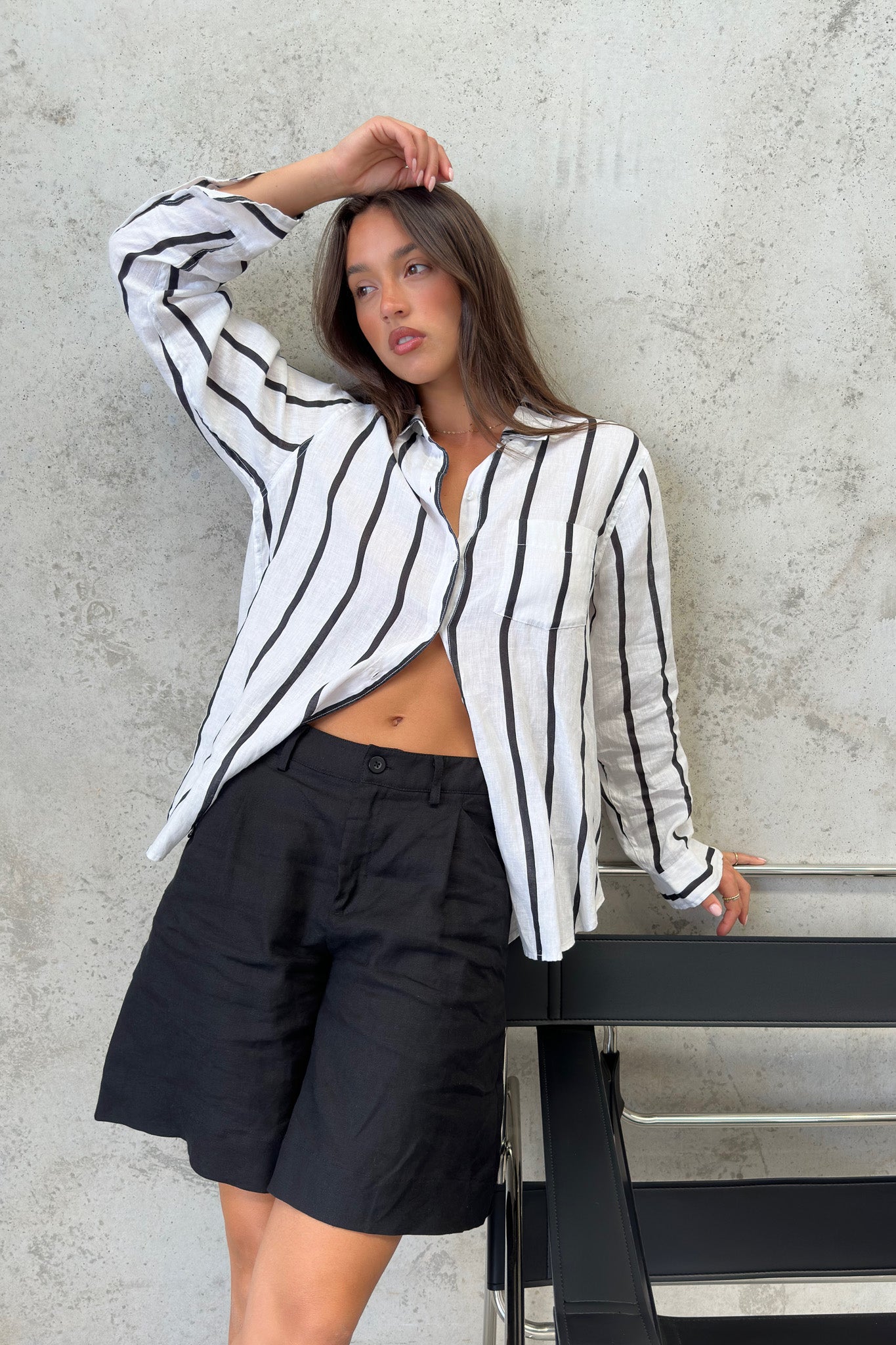 Hut - Boyfriend Shirt City Nights