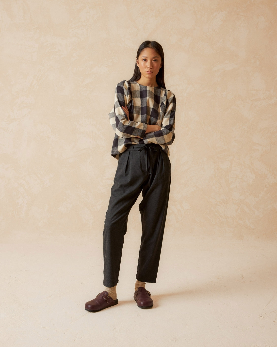 INDI&COLD - Anate Tailored Baggy Pants
