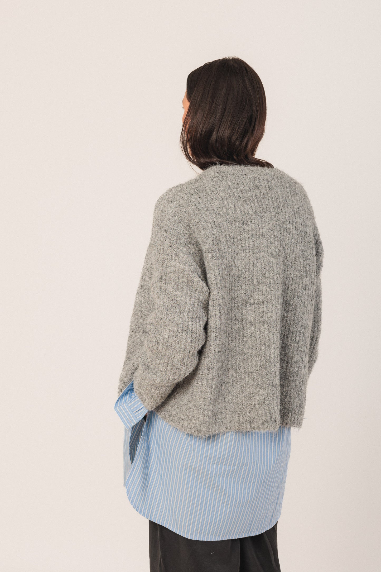INDI&COLD - Crew Neck Cardigan