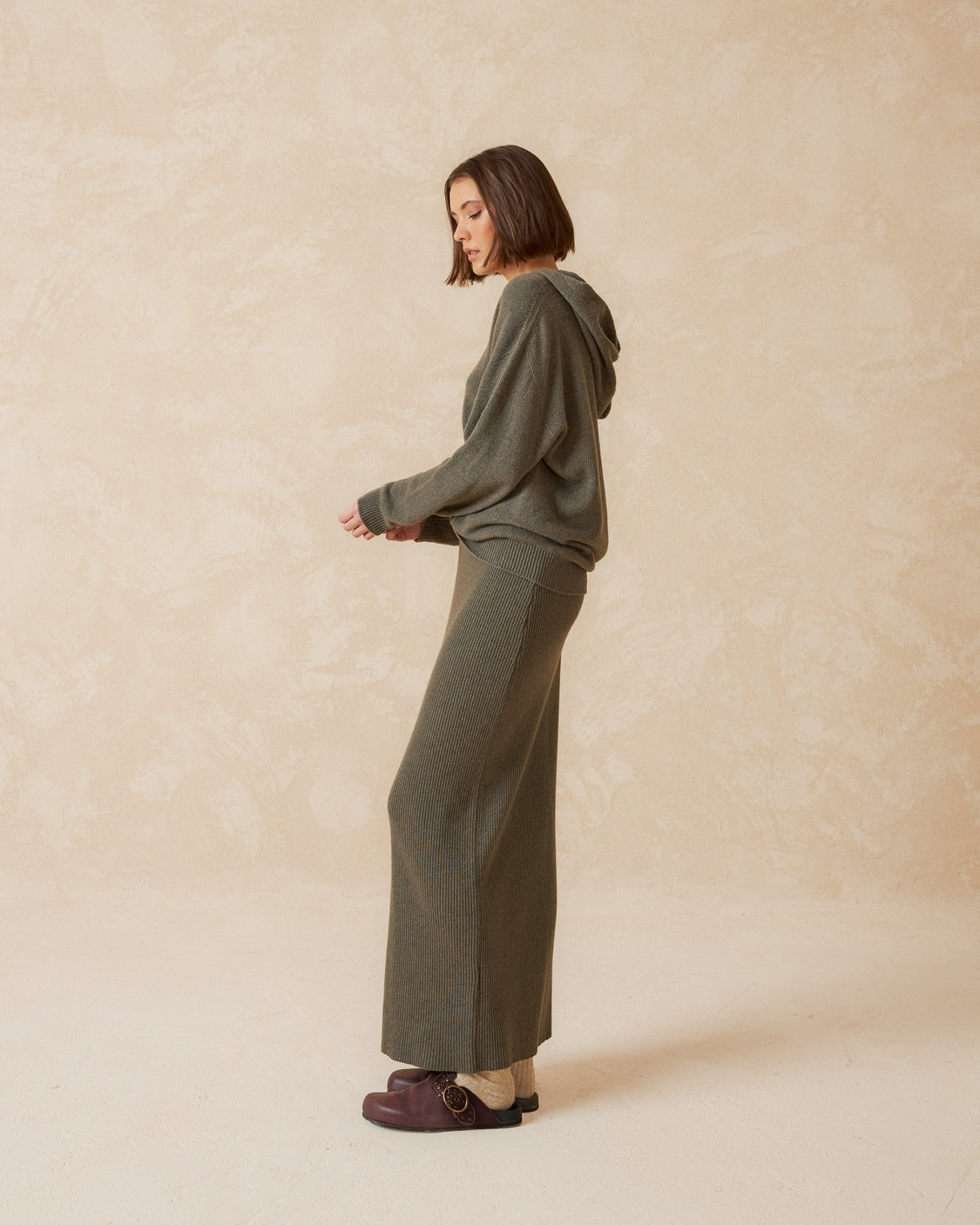 INDI&COLD - Knitted Hood Sweater