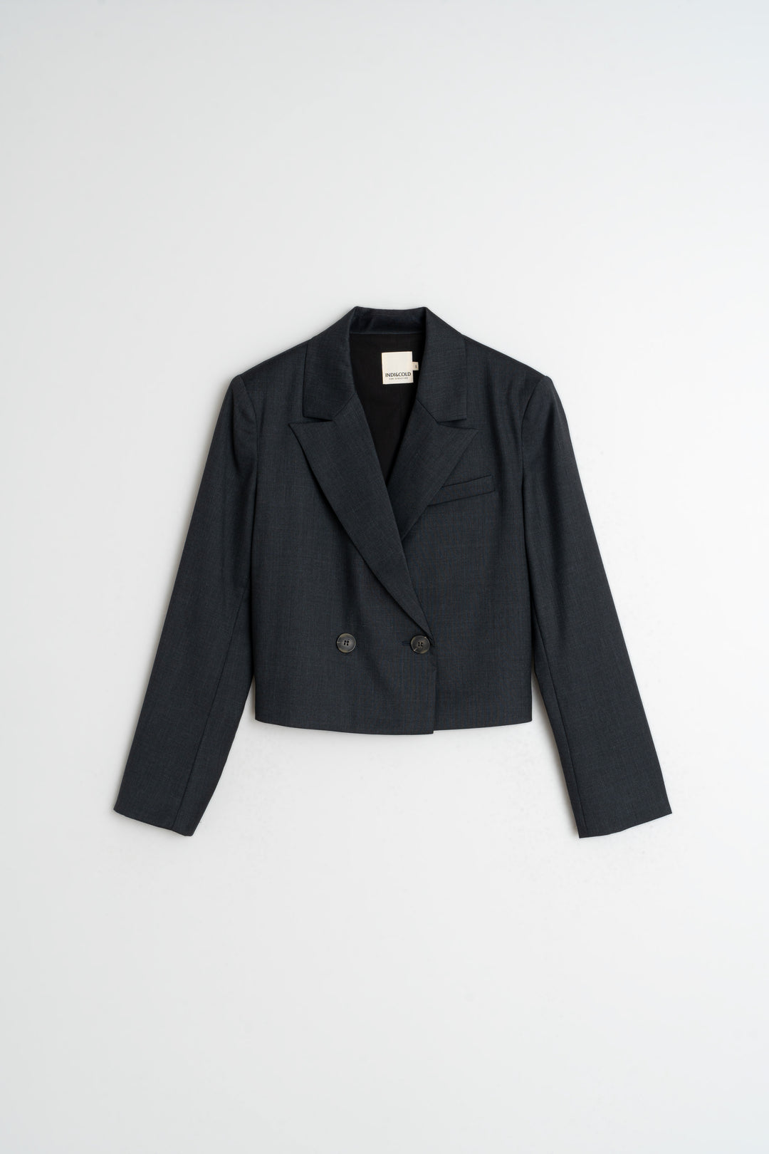INDI&amp;COLD - Lapel Crop Blazer