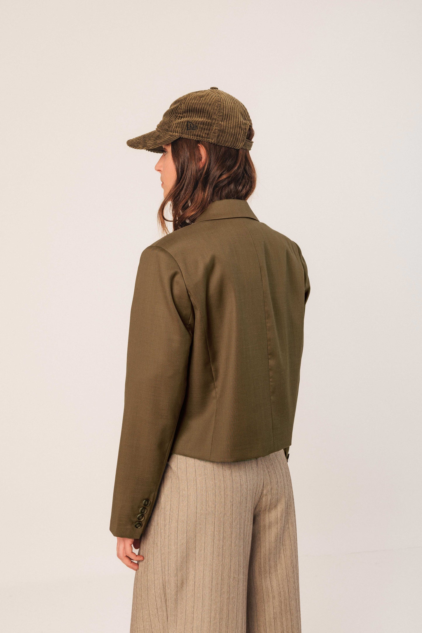 INDI&COLD - Lapel Crop Blazer