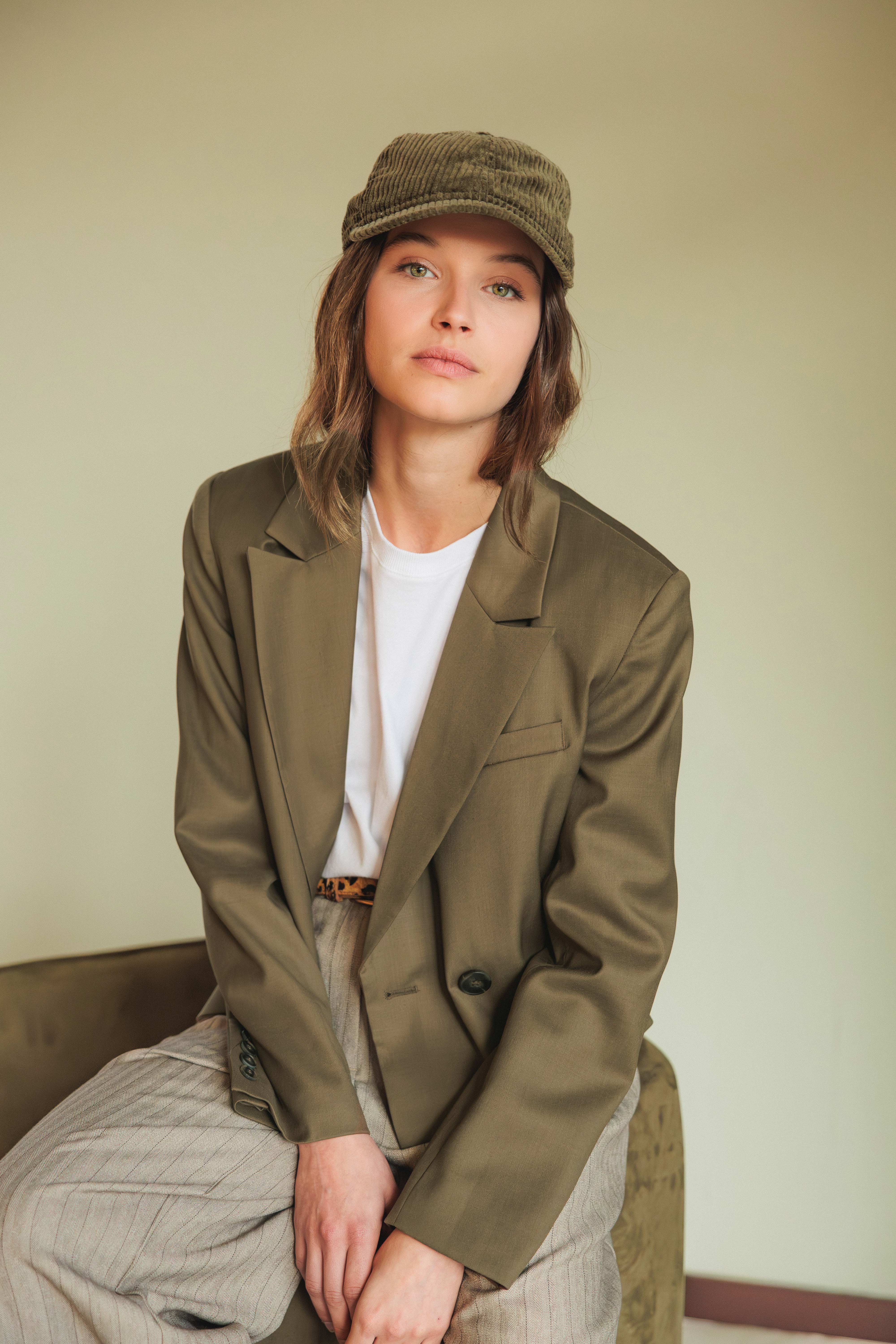 INDI&COLD - Lapel Crop Blazer