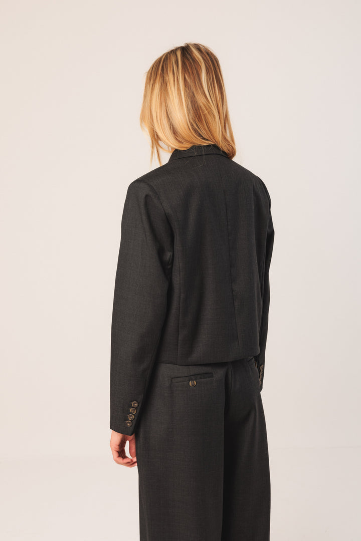 INDI&amp;COLD - Lapel Crop Blazer