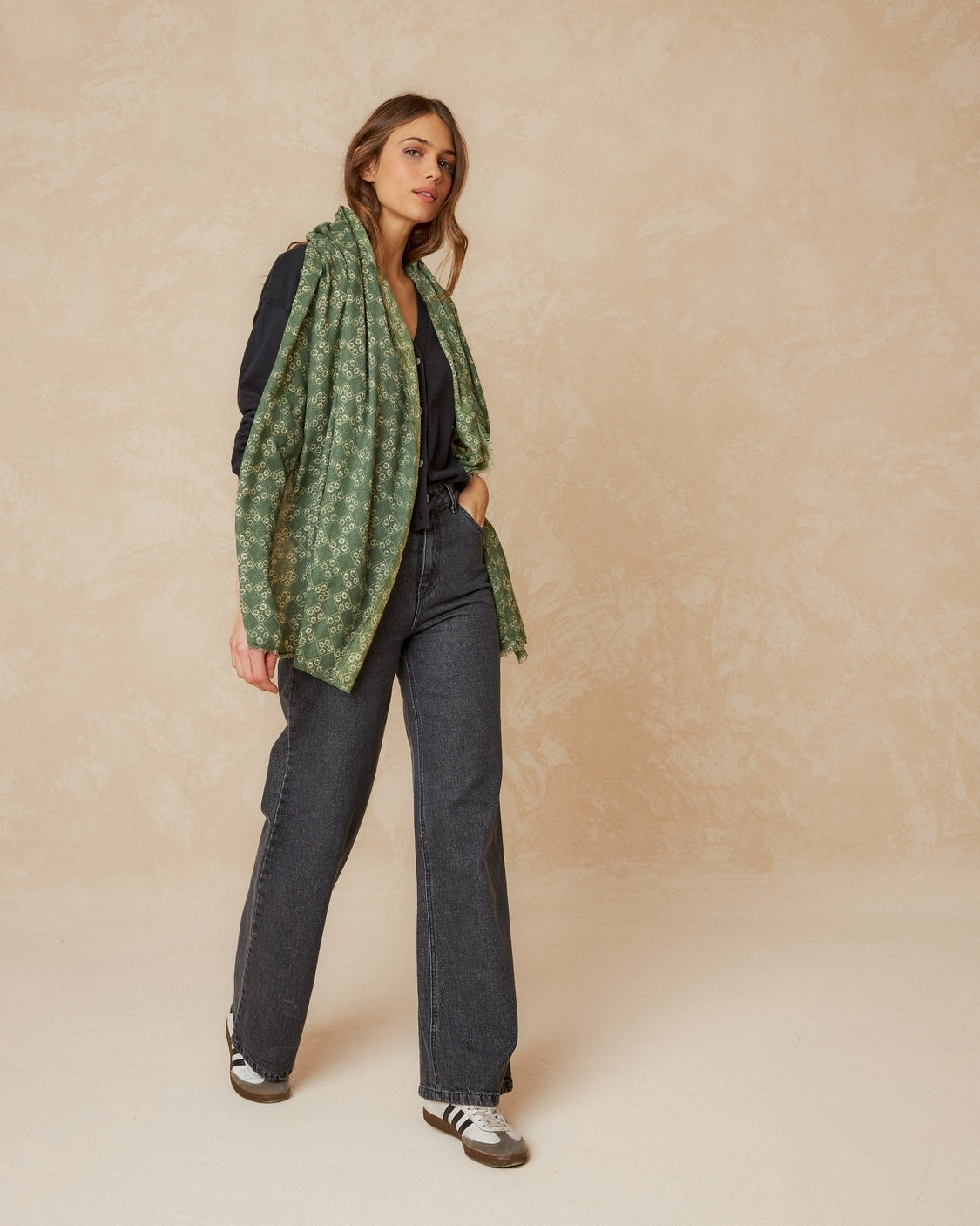 INDI&COLD - Printed Shawl