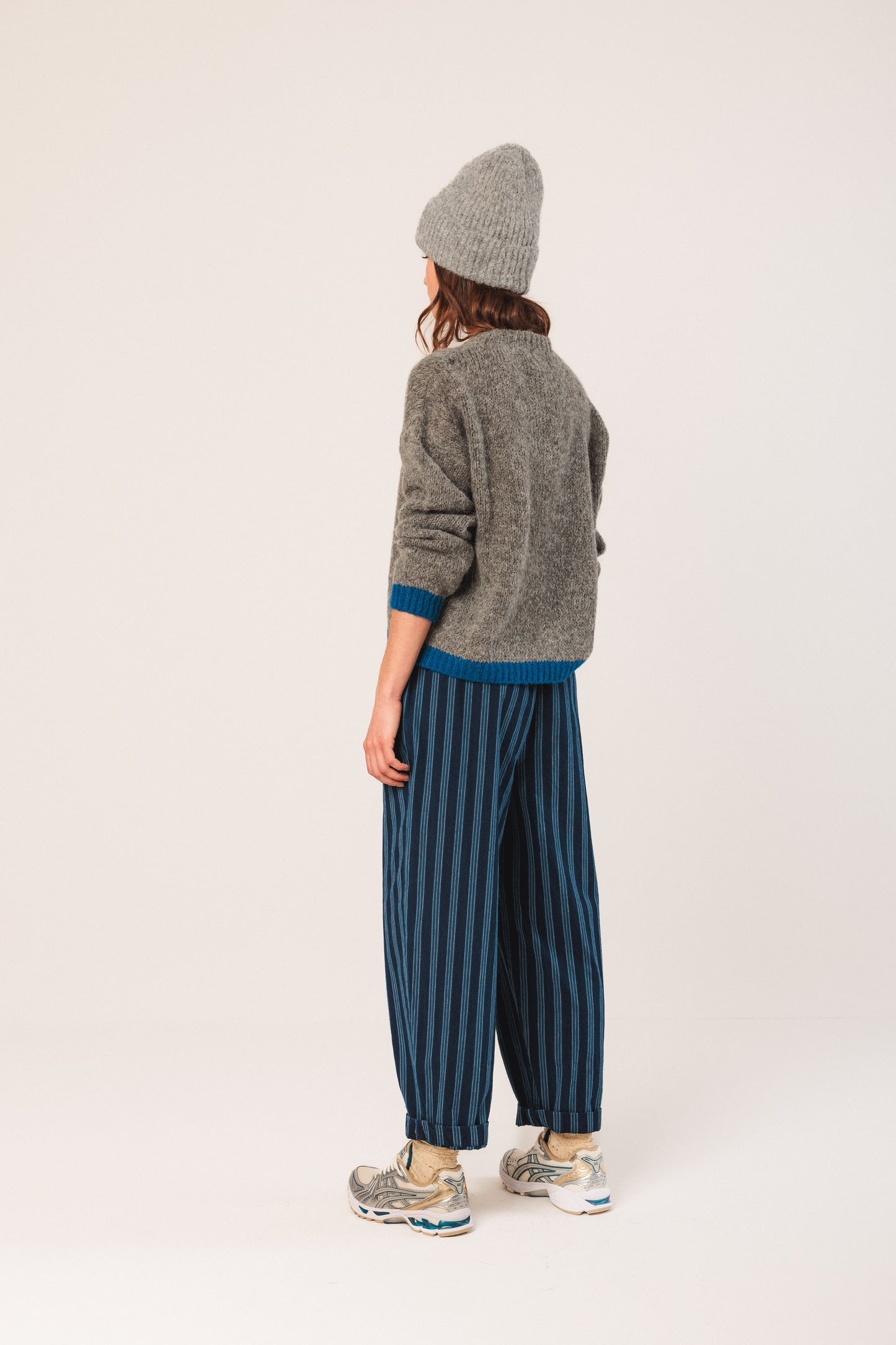 INDI&COLD - Two Toned Knitted Sweater