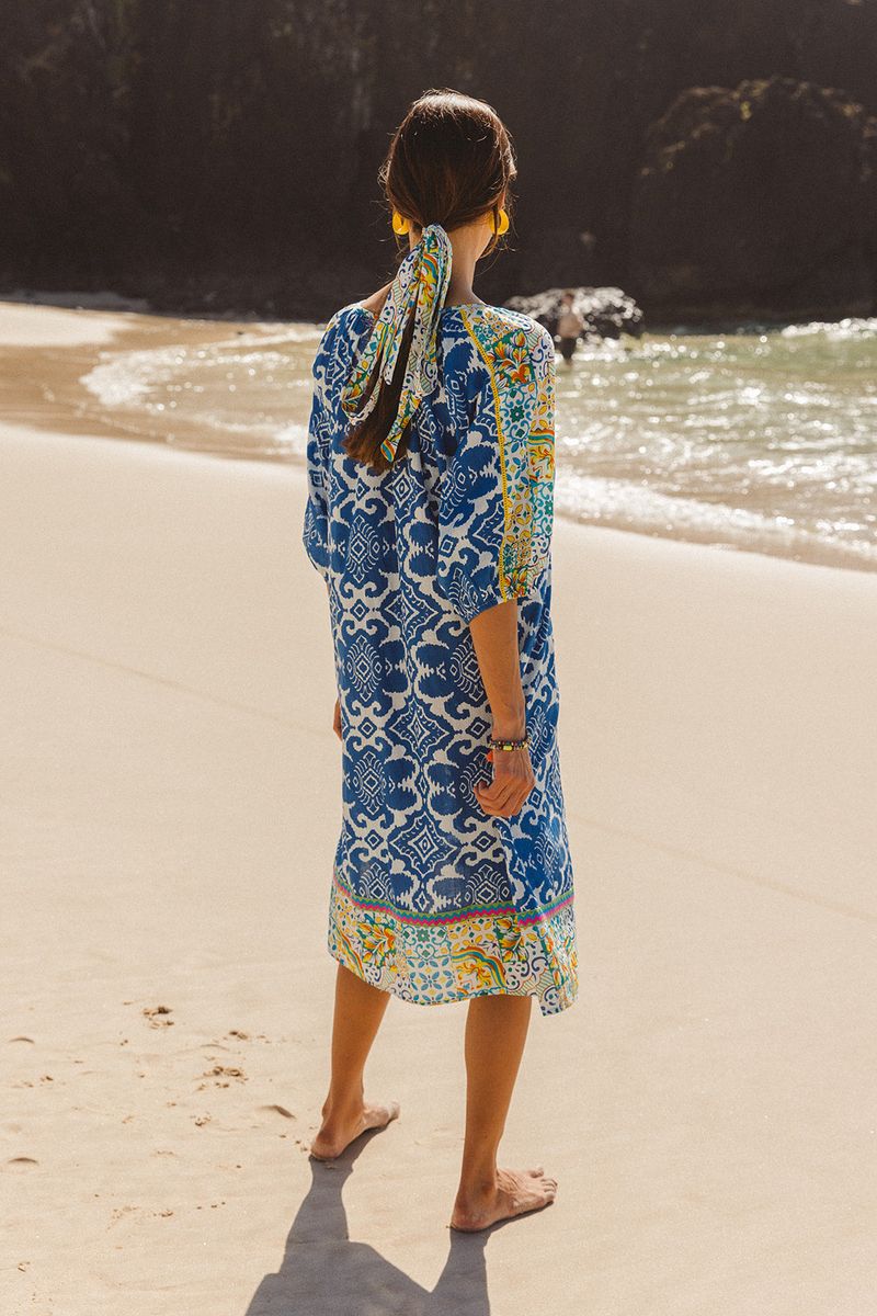 I am Pylgrym - Sydney Dress Dolce Amalfi Print