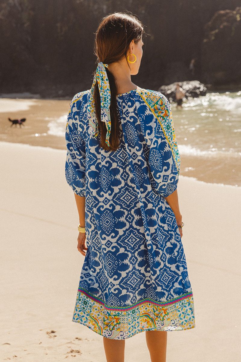 I am Pylgrym - Sydney Dress Dolce Amalfi Print