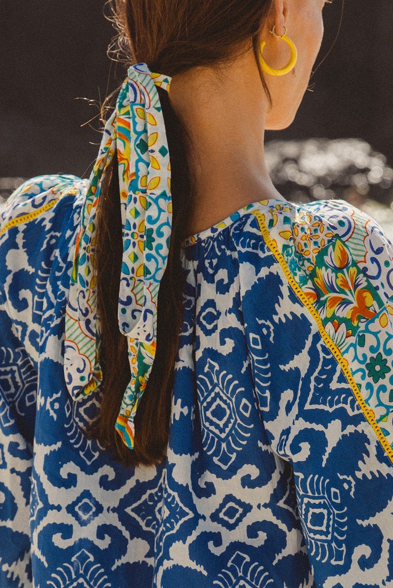 I am Pylgrym - Sydney Dress Dolce Amalfi Print