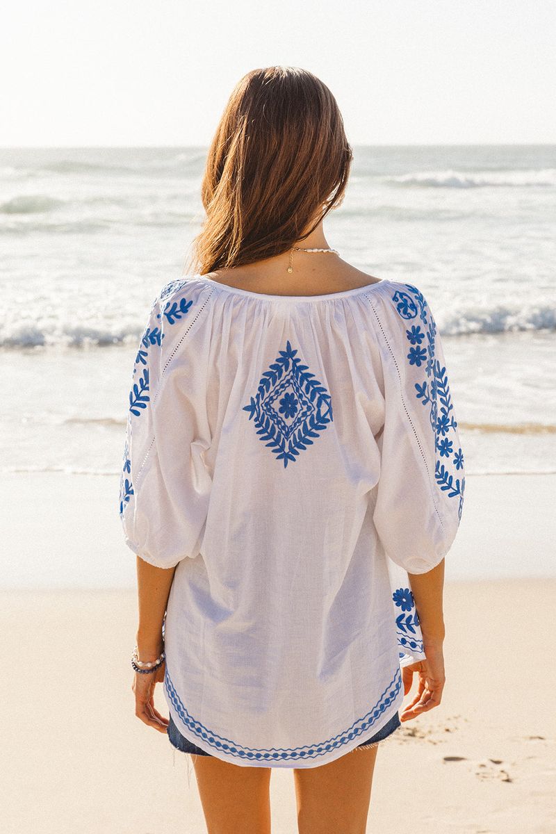 I am Pylgrym - Sydney Top Sofia Aari Embroidery