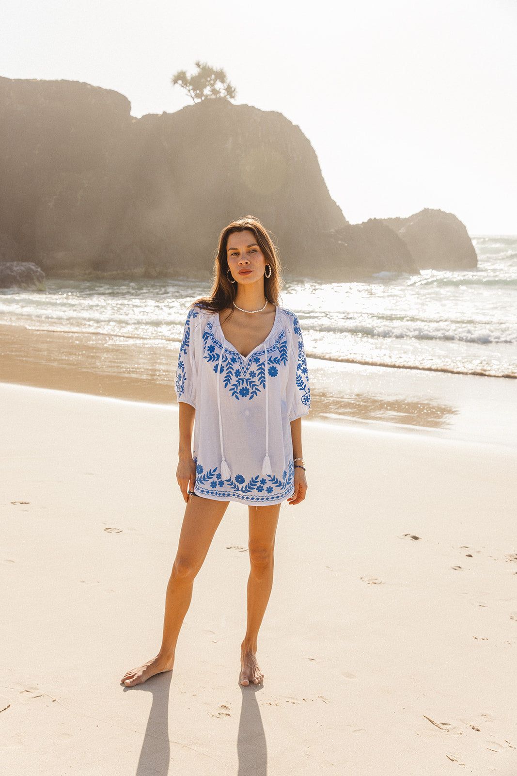 I am Pylgrym - Sydney Top Sofia Aari Embroidery