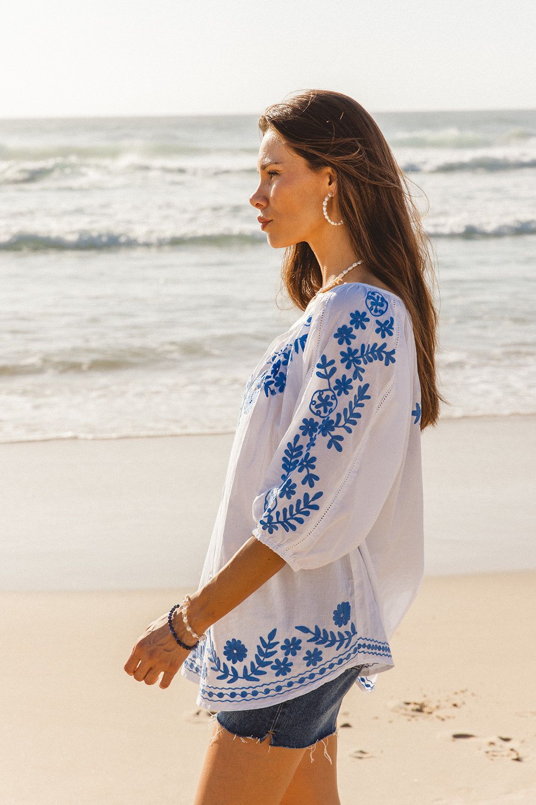 I am Pylgrym - Sydney Top Sofia Aari Embroidery