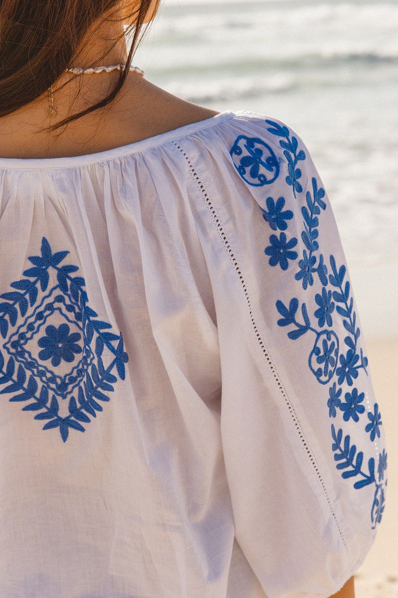 I am Pylgrym - Sydney Top Sofia Aari Embroidery