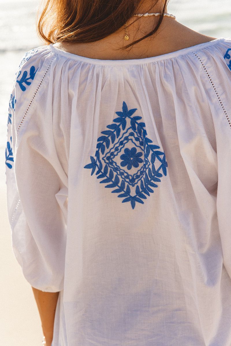 I am Pylgrym - Sydney Top Sofia Aari Embroidery