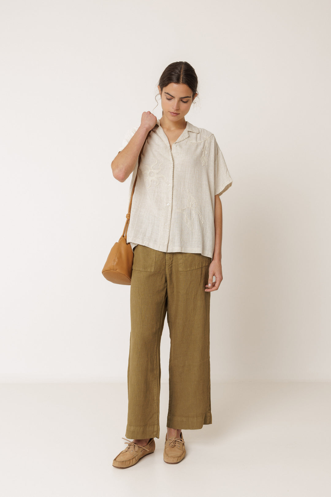Indi &amp; Cold - Handmade Embroidery Shirt