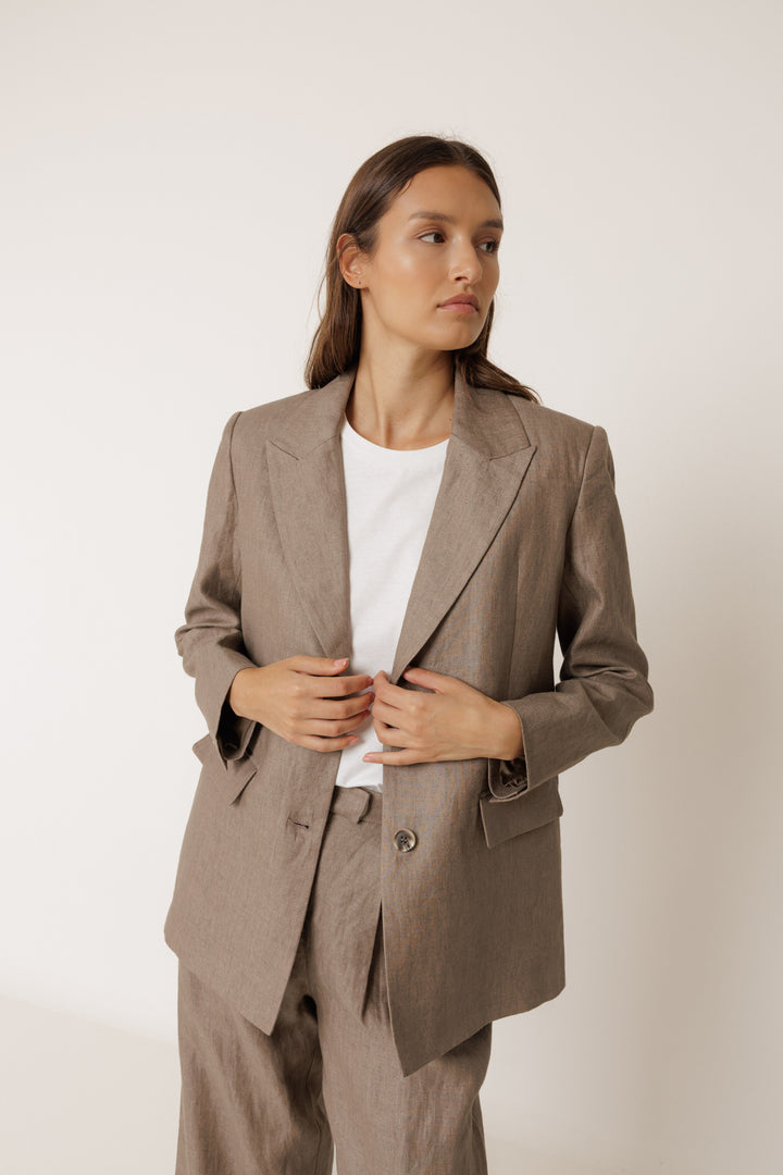 Indi &amp; Cold - Linen Sports Jacket