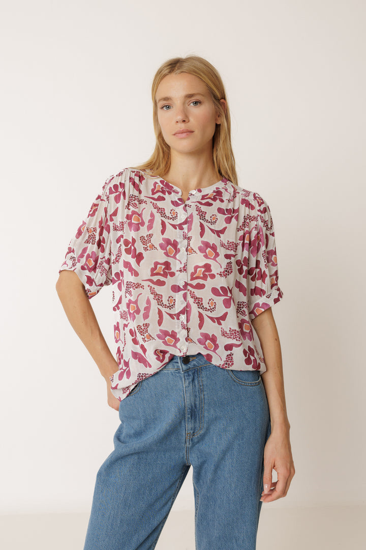 Indi &amp; Cold - Maxi Flower Blouse