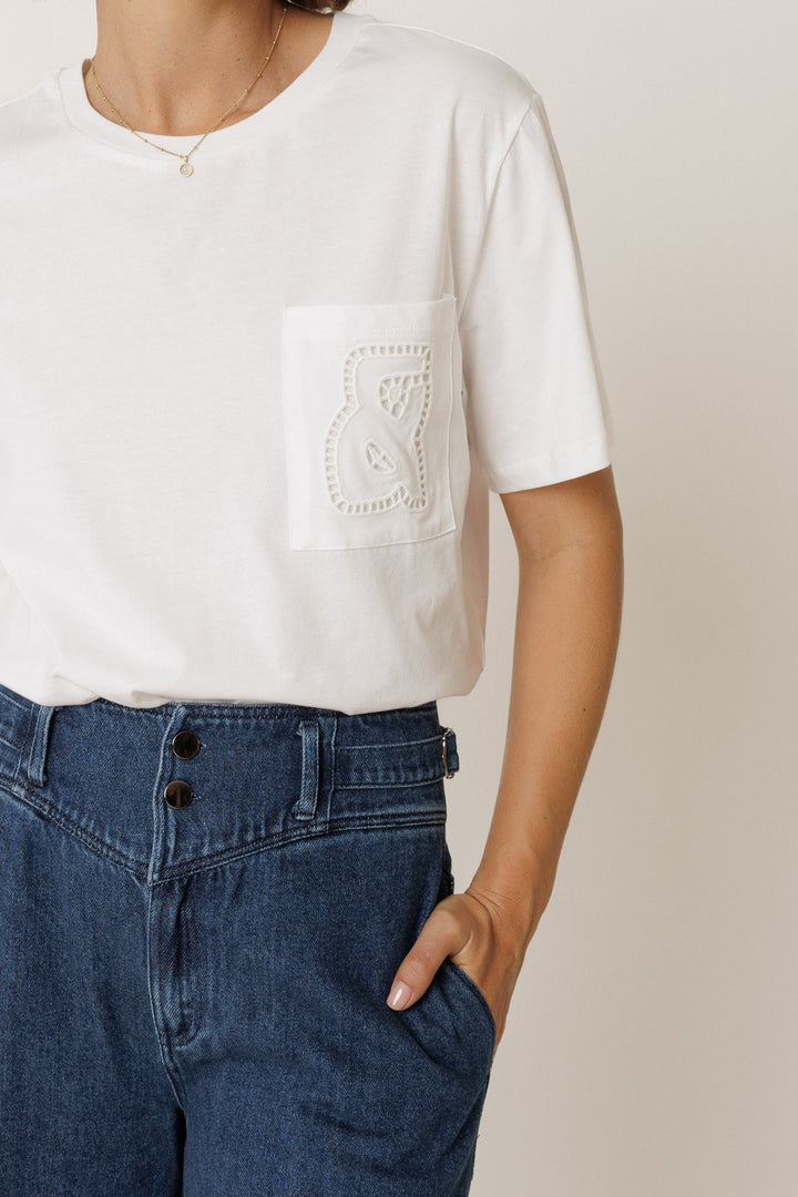 Indi &amp; Cold - Pocket Logo Tee
